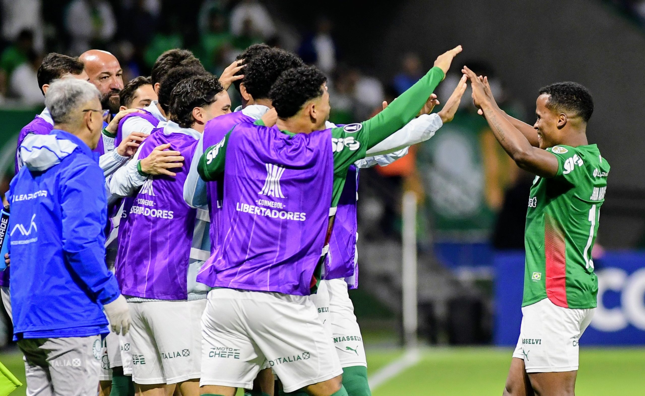 Treinador Abel Ferreira em entrevista coletiva após jogo do Palmeiras