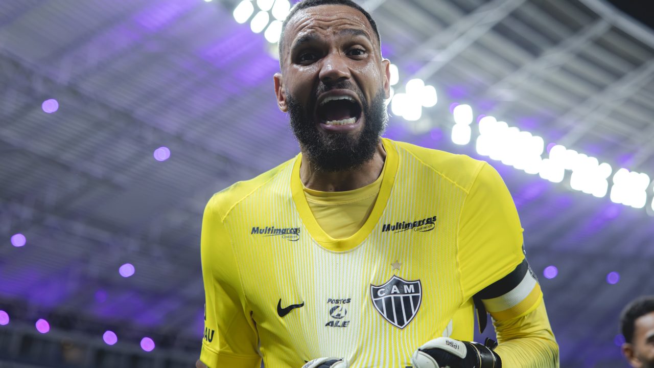 Everson consolida dinastia no gol do Atlético-MG e entra para o Top 15 de jogadores com mais jogos