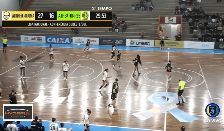 Criciúma conquista segunda vitória na Liga Nacional de Handebol Feminino