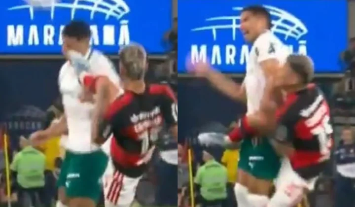 Carrascal pede desculpas após expulsão em jogo do Flamengo contra o Palmeiras