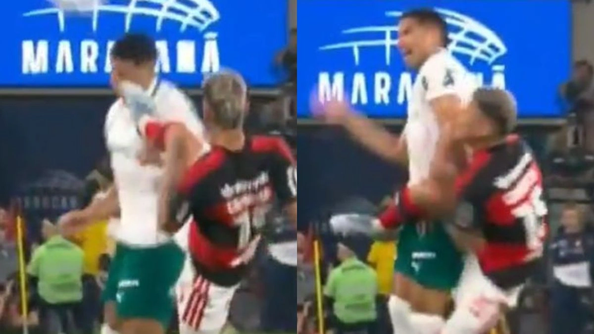 Carrascal pede desculpas após expulsão em jogo do Flamengo contra o Palmeiras