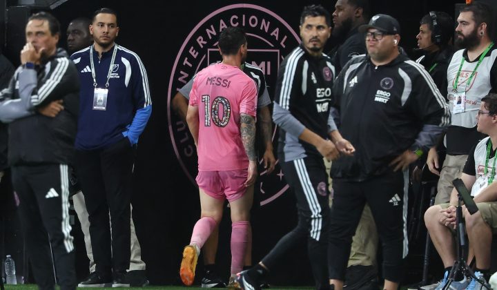 Messi deixa Inter Miami com dores antes de se reapresentar à seleção argentina
