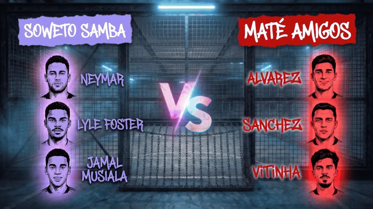 Trivela The Cage: Soweto Samba e Maté Amigos se enfrentam em duelo de craques