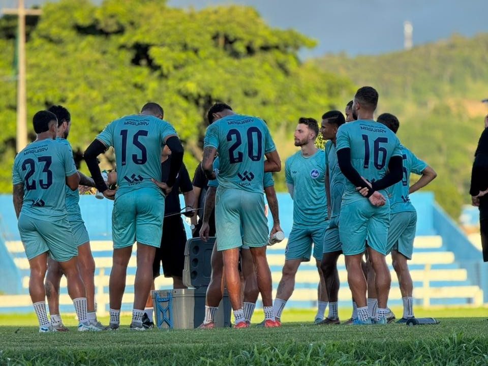 Maguary tem quatro jogadores pendurados para o confronto contra o Laguna pela Série D