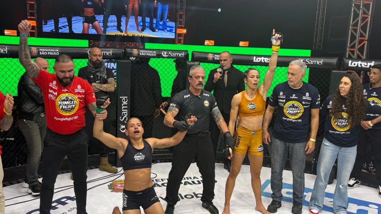 Nágila Goku avança para semifinal do Fight do Milhão após vitória na luta principal do Jungle Fight 150