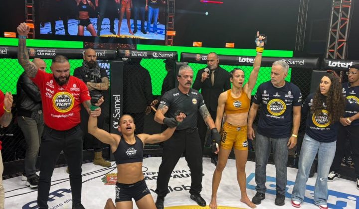 Nágila Goku avança para semifinal do Fight do Milhão após vitória na luta principal do Jungle Fight 150