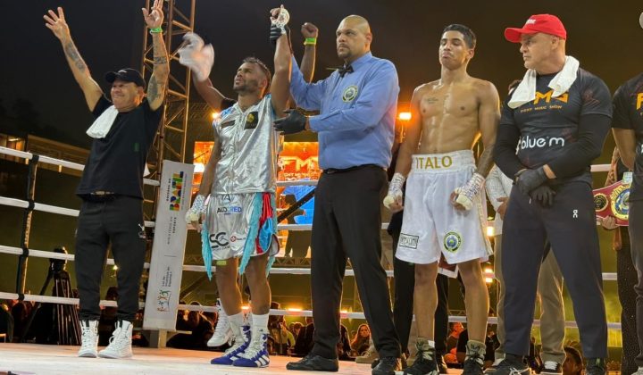 Iago Freitas, filho de Popó, vence Italo Luan e conquista título brasileiro de boxe