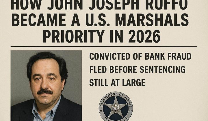 John Joseph Ruffo: A U.S. Marshals Priority in 2026 Due to Complex Financial Crime and Failed Surrender