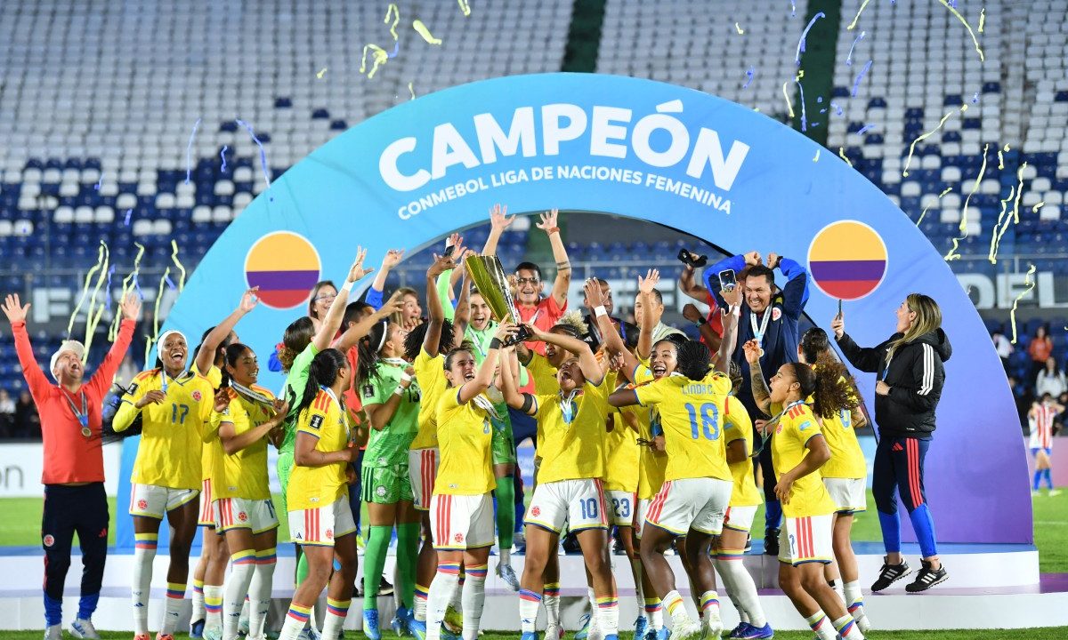 Colômbia é campeã da Liga das Nações Feminina ao vencer o Paraguai em final emocionante