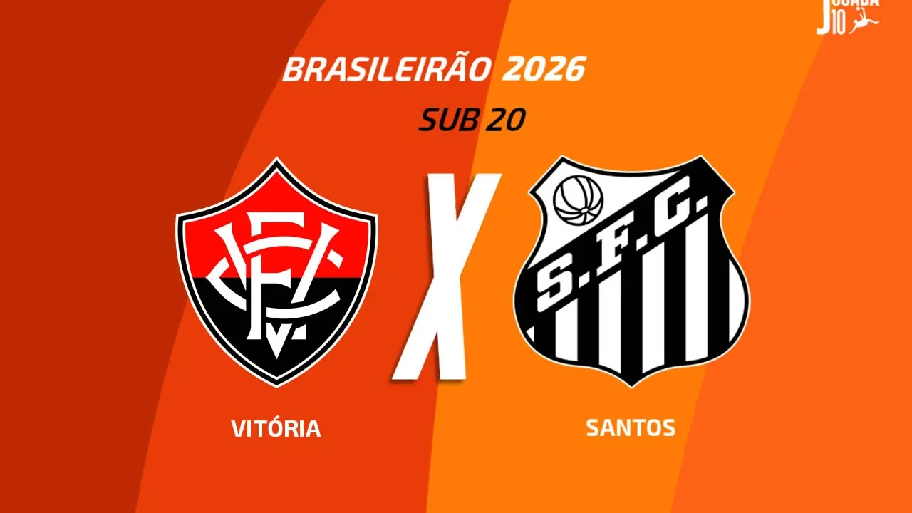 Na tarde desta terça-feira (23), a bola rola pela 18ª e penúltima rodada do Campeonato Brasileiro Sub-20. Vitória e Santos se enfrentam em u