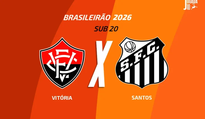 Na tarde desta terça-feira (23), a bola rola pela 18ª e penúltima rodada do Campeonato Brasileiro Sub-20. Vitória e Santos se enfrentam em u