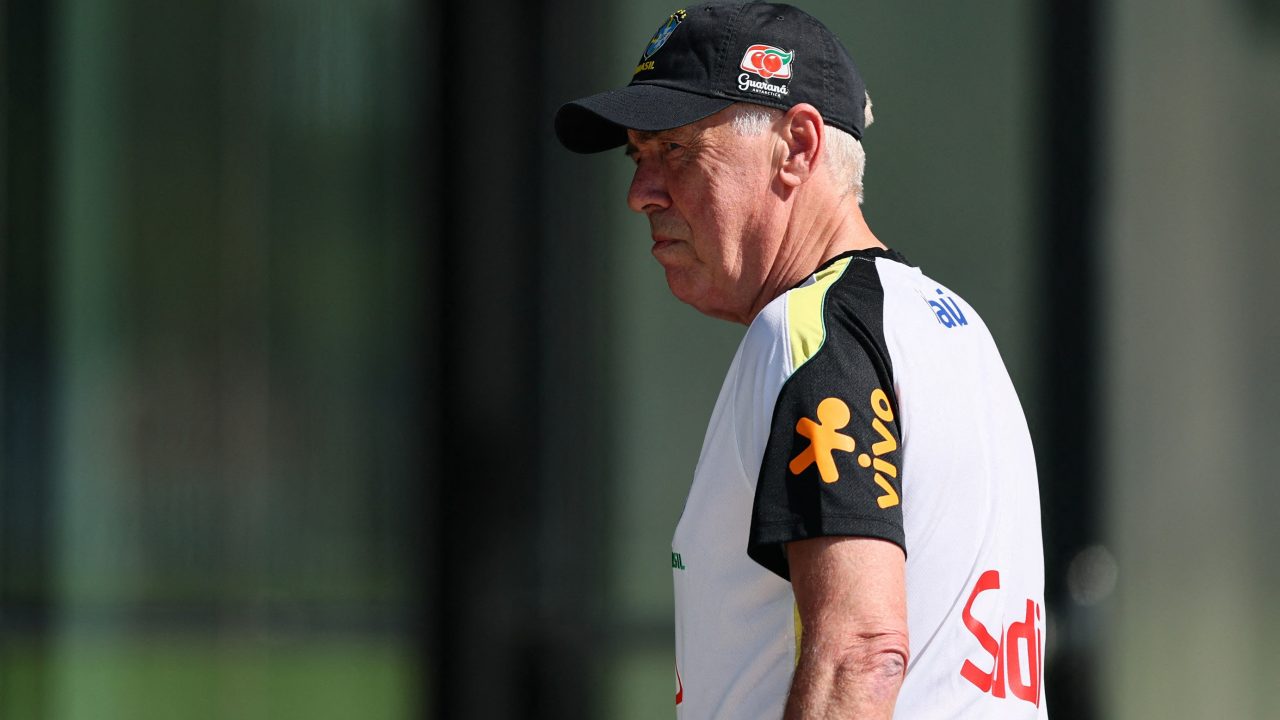 Ancelotti mantém mistério na Seleção: nenhuma escalação repetida em um ano de comando