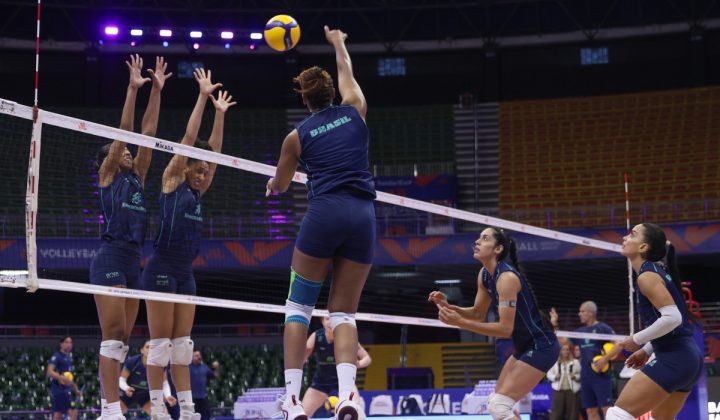 Brasil estreia na Liga das Nações Feminina de Vôlei contra a Holanda em Brasília
