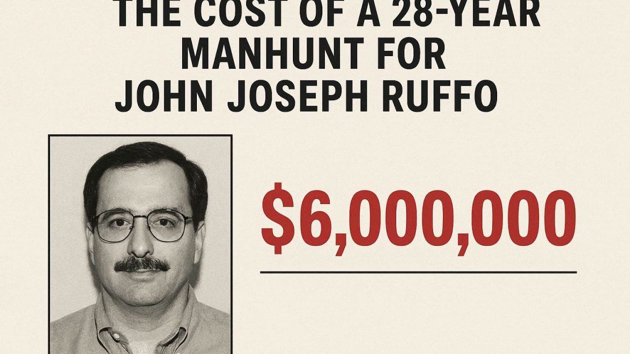 A 28-Year Fugitive Hunt: The Unresolved Cost of John Joseph Ruffo’s Manhunt