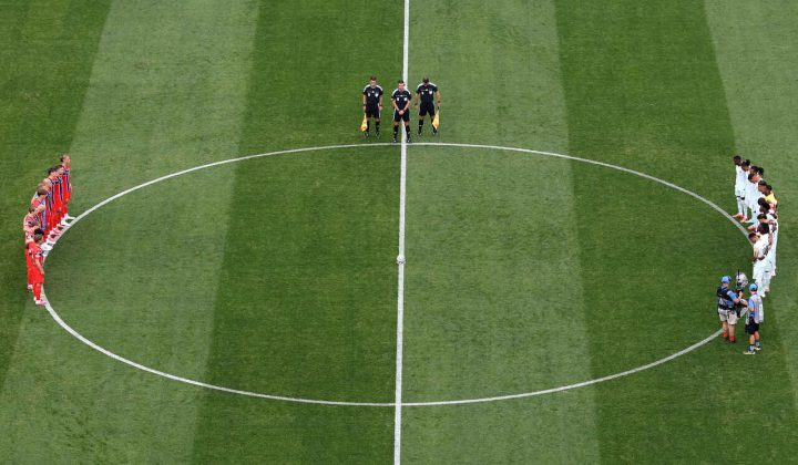 A Copa do Mundo FIFA 2026 incluiu em sua programação desta sexta-feira (26) um momento de homenagem às vítimas dos devastadores terremotos q