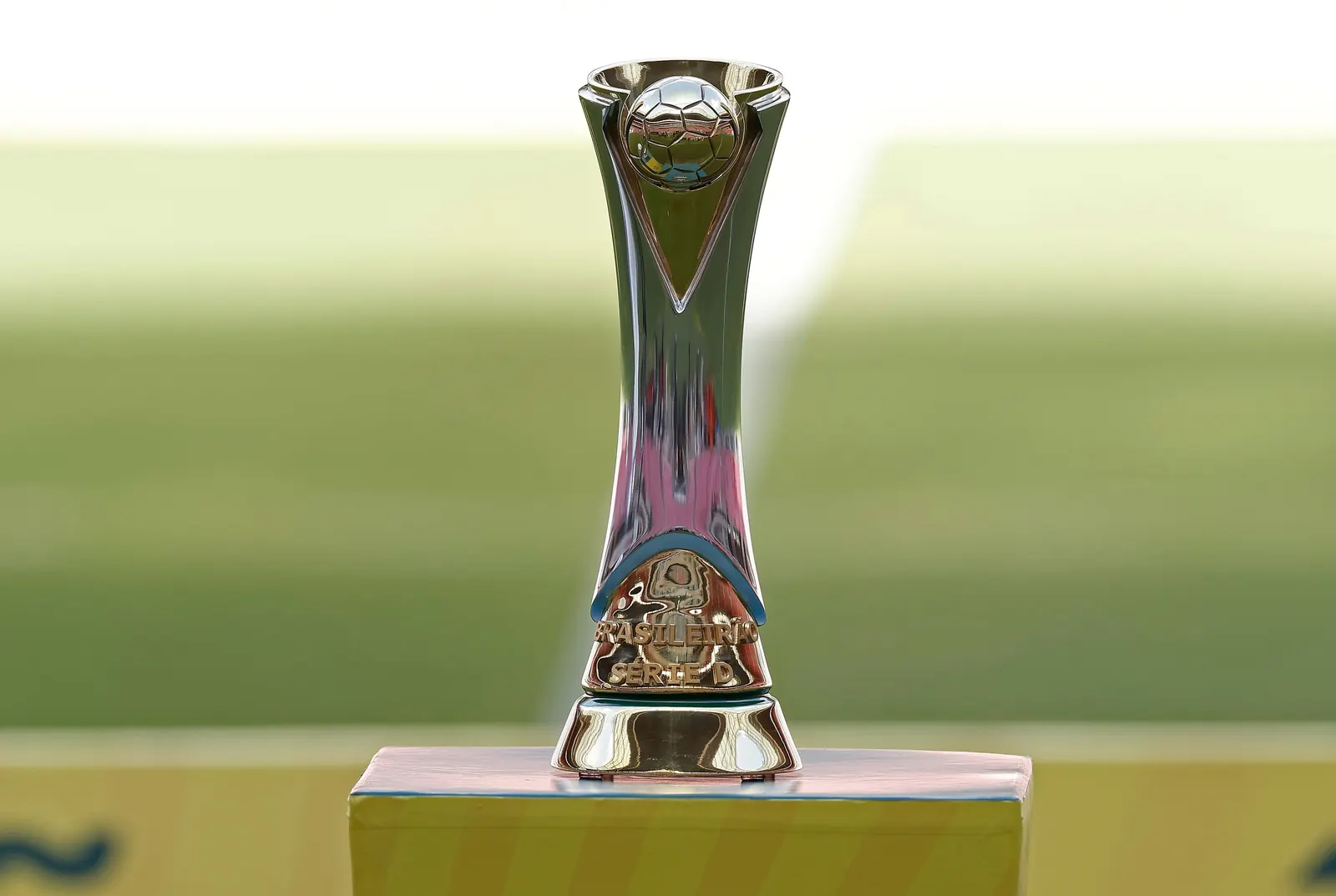 Taça da Série D do Campeonato Brasileiro em destaque.