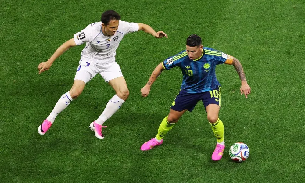 Colômbia vence Uzbequistão em estreia na Copa do Mundo e assume liderança do Grupo K