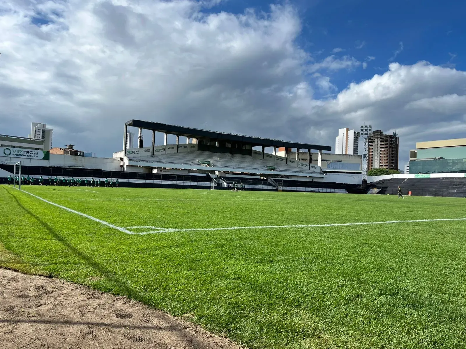 Estádio Lacerdão, palco da partida entre Central e Ferroviário pela Série D.