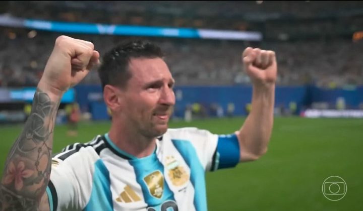 Festa da Argentina na Copa termina em confusão e confrontos com a polícia em Buenos Aires