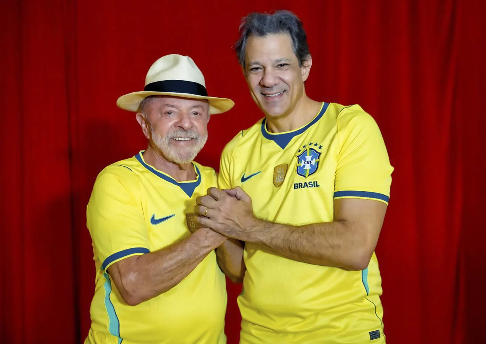 Jogadores da seleção da Colômbia em campo durante uma partida da Copa do Mundo de 2026.