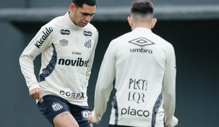 Atacante Caballero retorna ao Santos e terá oportunidades com Cuca