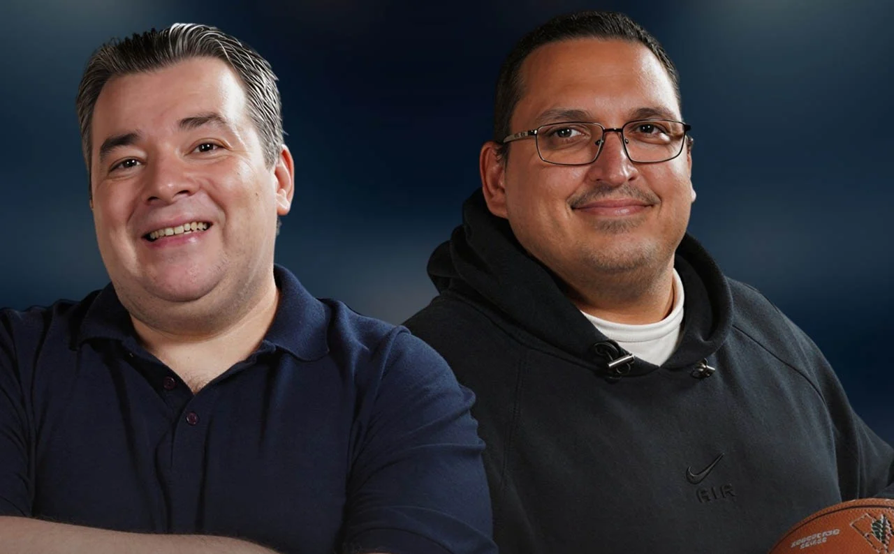 Foto de Rômulo Mendonça e Ricardo Bulgarelli