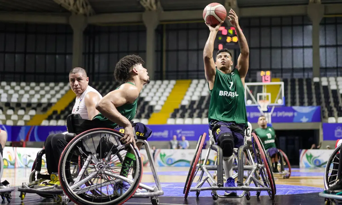 Basquete em Cadeira de Rodas Brasileiro Domina Jogos Parasul-Americanos com Vitórias Expressivas
