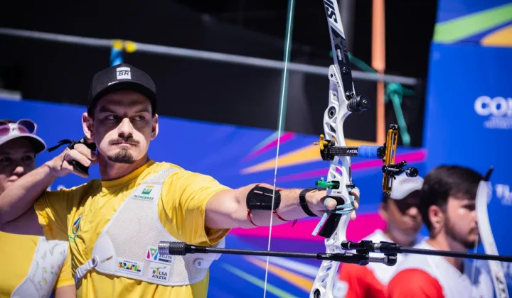 Marcus D’Almeida avança na Copa do Mundo de Tiro com Arco em Madri