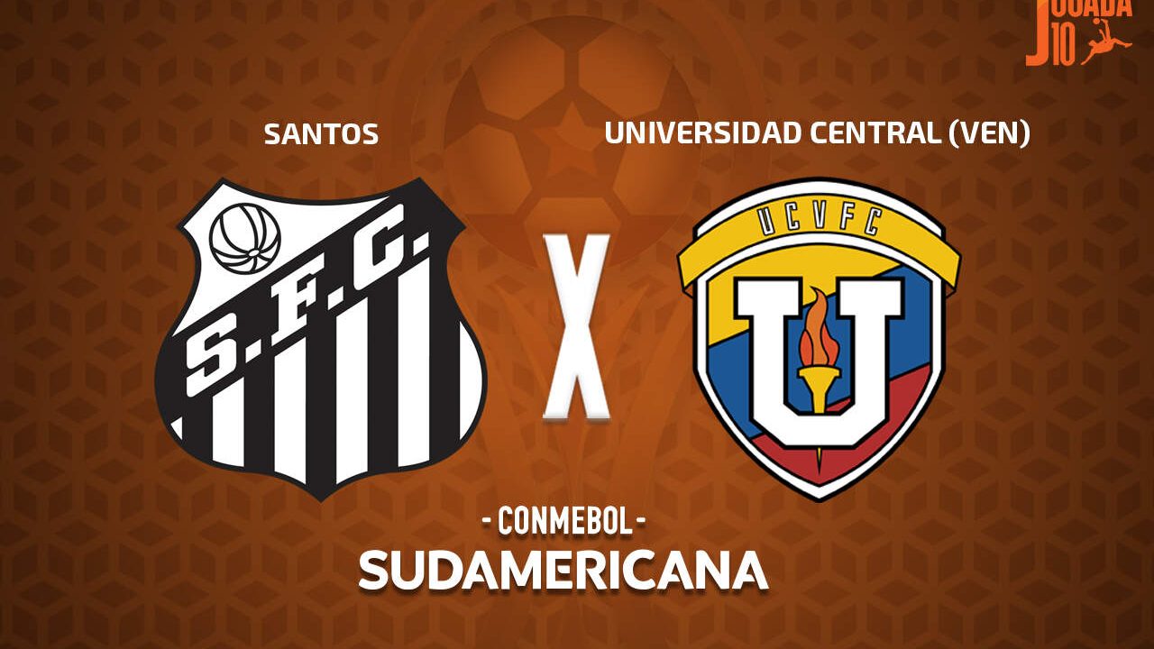 Santos x Universidad Central: onde assistir, escalações e o cenário do jogo de volta da Sul-Americana