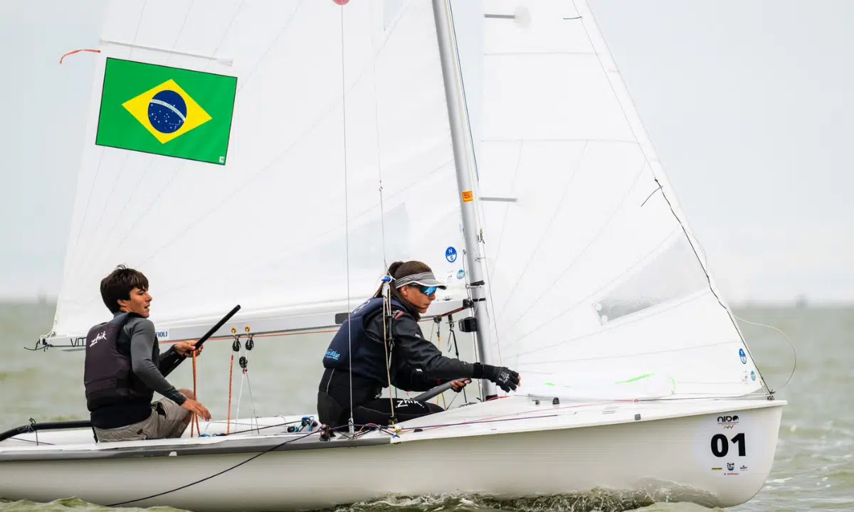 Said Royo e Gabriela Vassel sobem no ranking em competição de vela na Lituânia