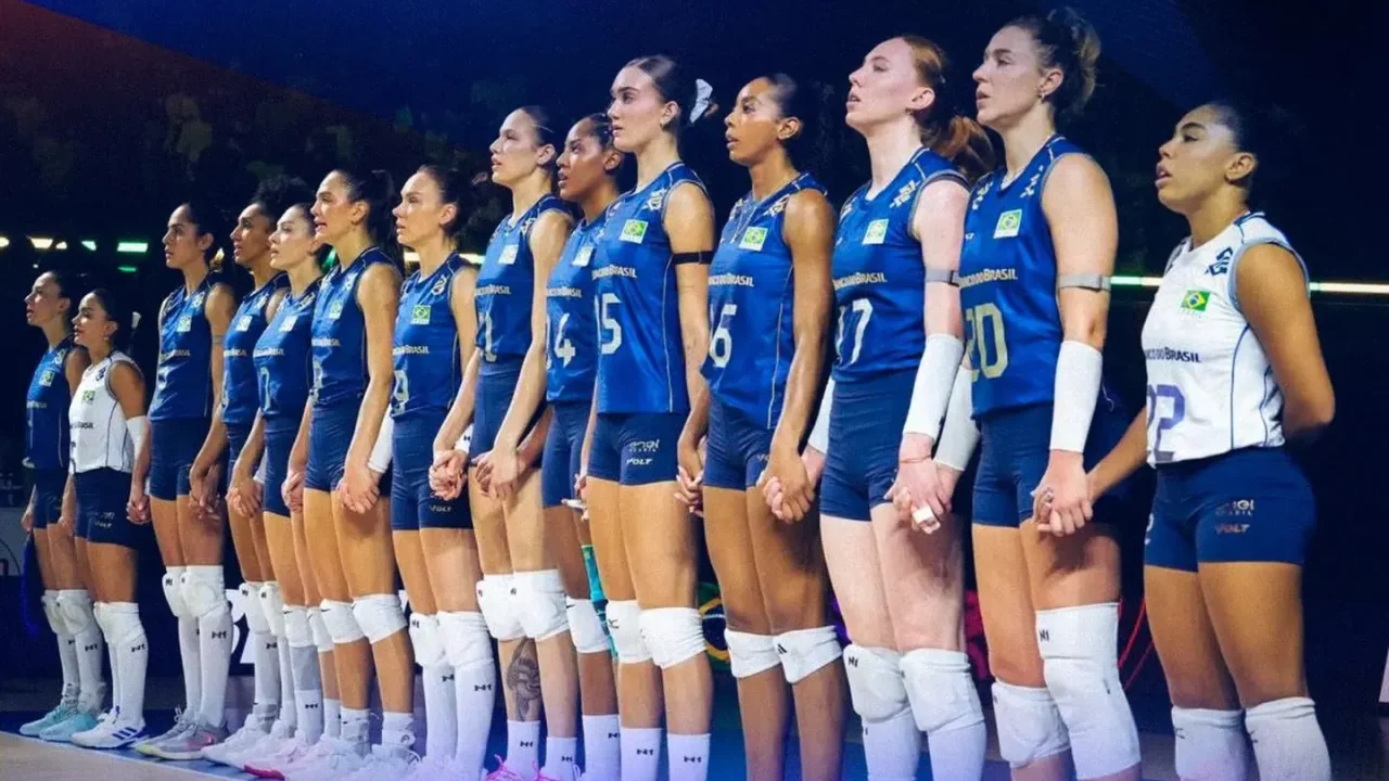 Brasil é superado pelos EUA e avança às quartas da Liga das Nações de Vôlei como terceiro