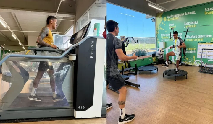 Três meses após a cirurgia, Negueba avança na recuperação e inicia nova fase no Mirassol