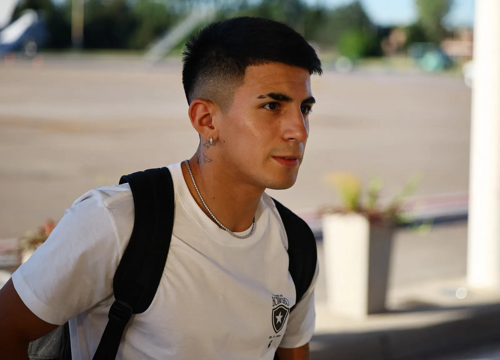 Thiago Almada, meia argentino vinculado ao Atlético de Madrid, em ação pela seleção argentina durante a Copa do Mundo de 2026