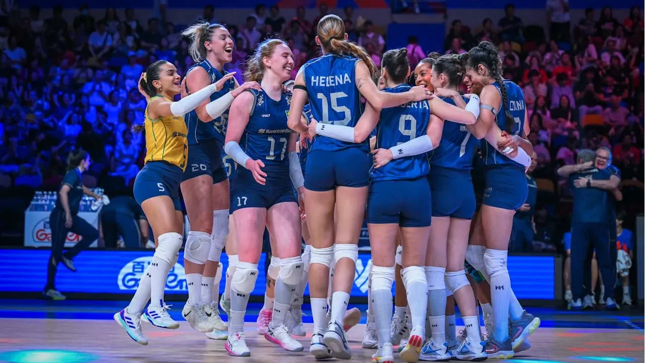 Brasil fatura R$ 3 milhões com prata na VNL feminina 2026; veja valores
