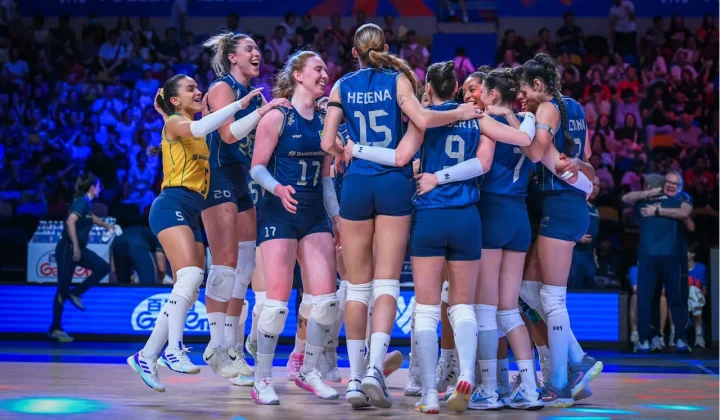 Brasil fatura R$ 3 milhões com prata na VNL feminina 2026; veja valores