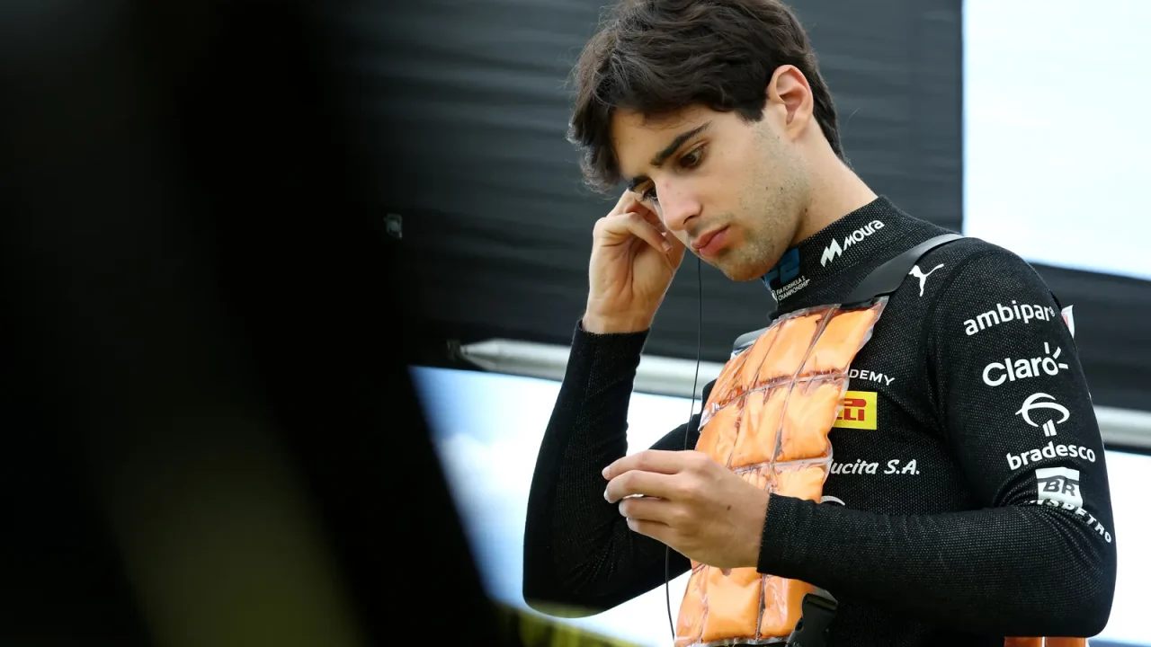Rafael Câmara sobe de nono a quarto na sprint da F2 na Hungria e se aproxima dos líderes