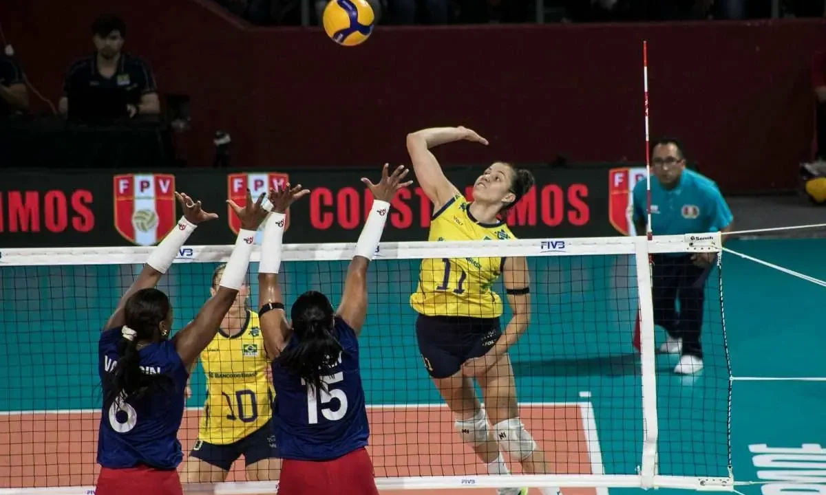 Brasil vence Colômbia na final da Copa Sul-Americana feminina de vôlei, mas números mostram jogo equilibrado