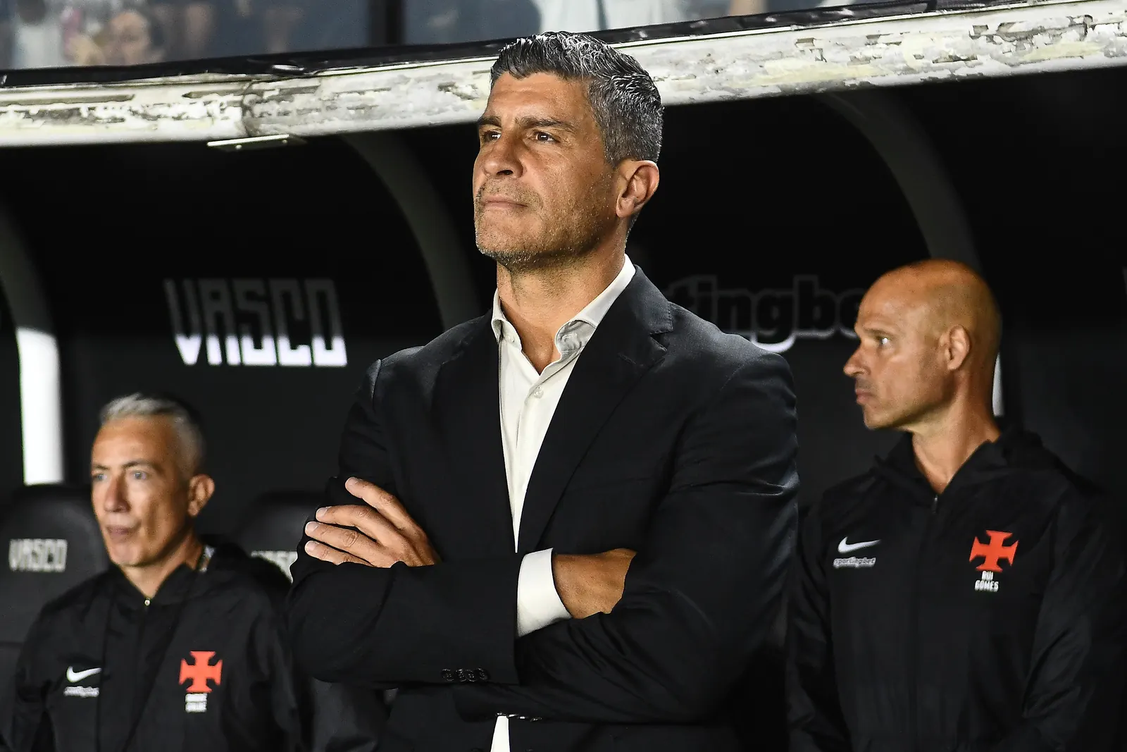 Pedro Emanuel, técnico do Vasco, em entrevista coletiva após o empate em 1 a 1 com o Mirassol, no estádio São Januário, Rio de Janeiro