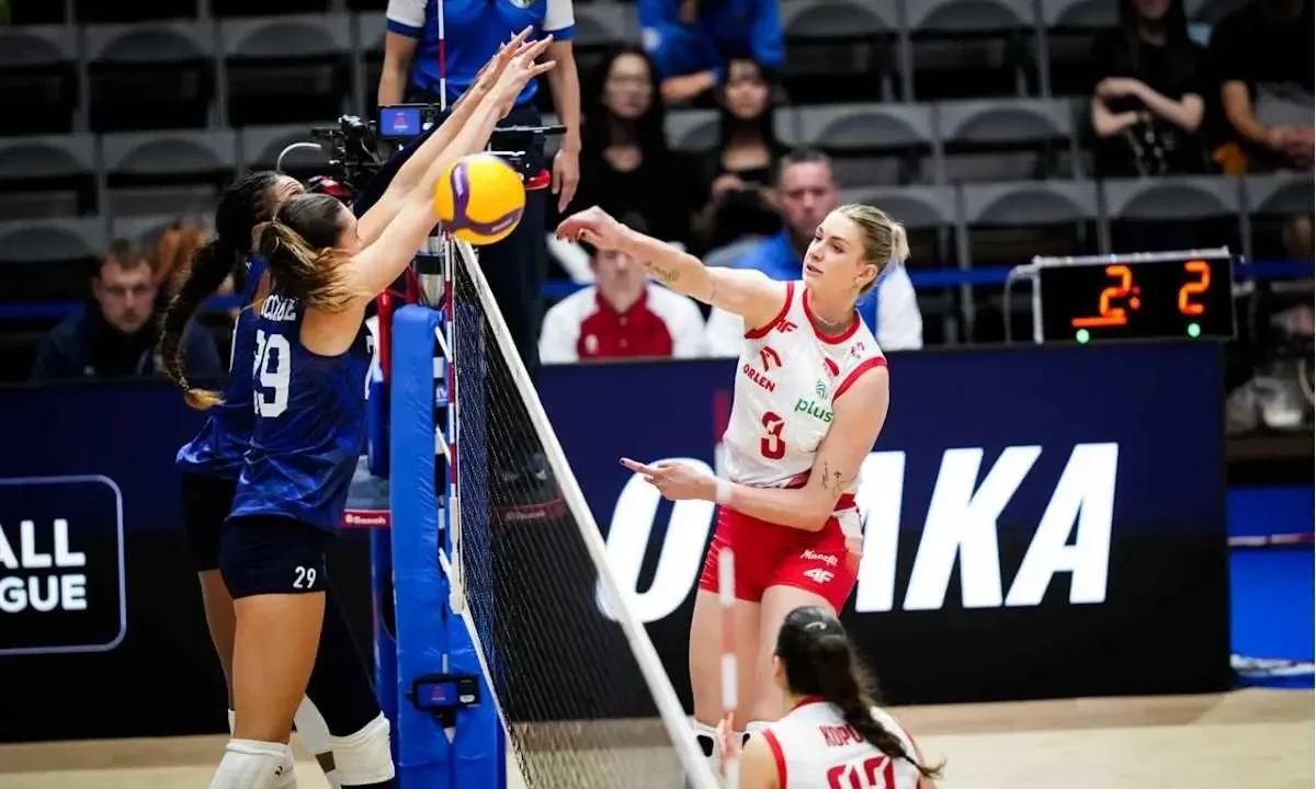 Polônia vira sobre líder EUA e se prepara para enfrentar o Brasil na VNL