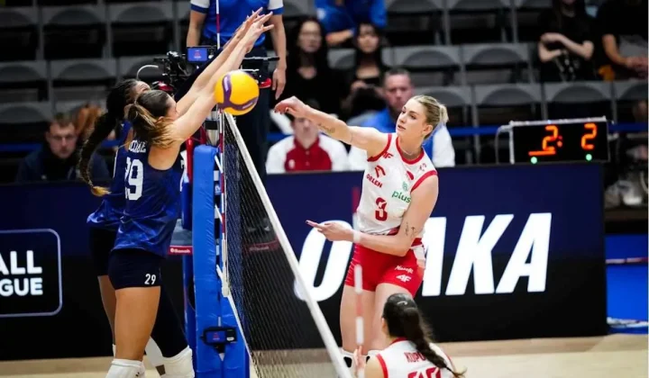 Polônia vira sobre líder EUA e se prepara para enfrentar o Brasil na VNL