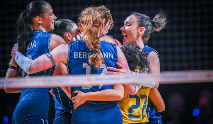 Vice na VNL: Brasil mostra força mesmo sem titulares e mantém hegemonia no pódio