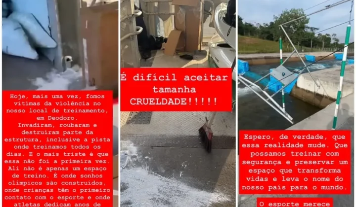 Atleta Olímpica Ana Sátila Denuncia Roubo e Destruição de Material no Parque Radical de Deodoro
