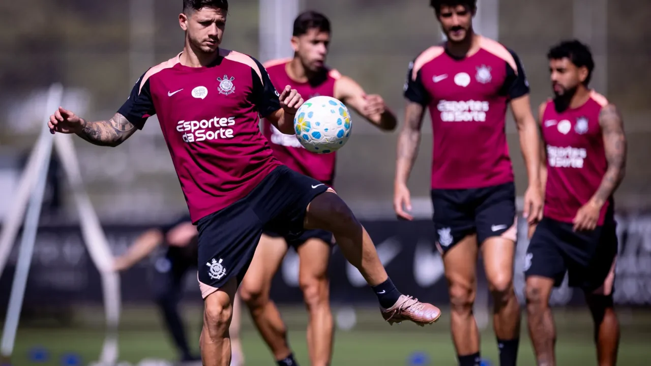 Corinthians encerra preparação para enfrentar o Internacional na Copa do Brasil