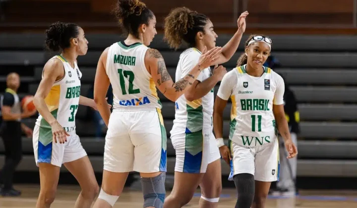Seleção brasileira feminina de basquete vence a Colômbia e garante vaga na AmeriCupW 2027