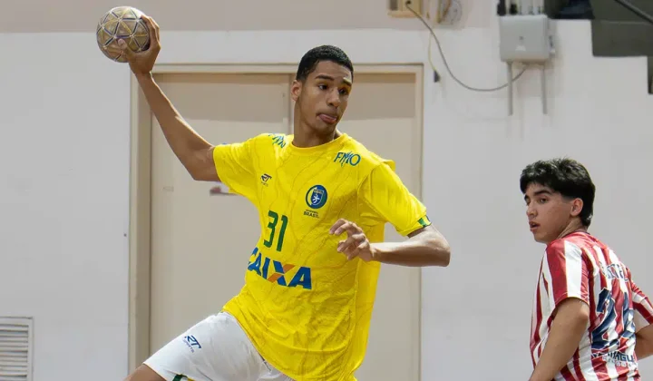 Brasil vence Paraguai e fica com a prata no Sul-Centro Americano cadete de handebol