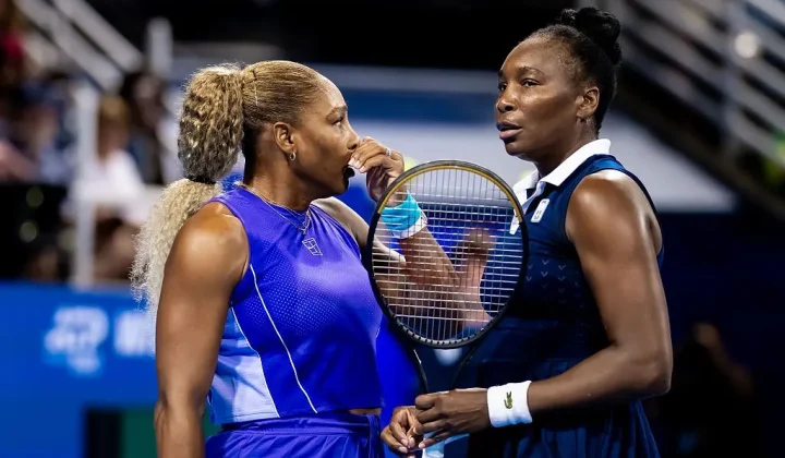 Serena e Venus Williams são eliminadas na reestreia da dupla no WTA 1000 de Cincinnati
