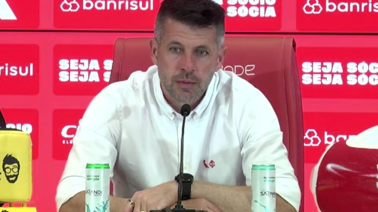 Pezzolano desabafa após eliminação do Inter na Copa do Brasil: “Golpe duríssimo”
