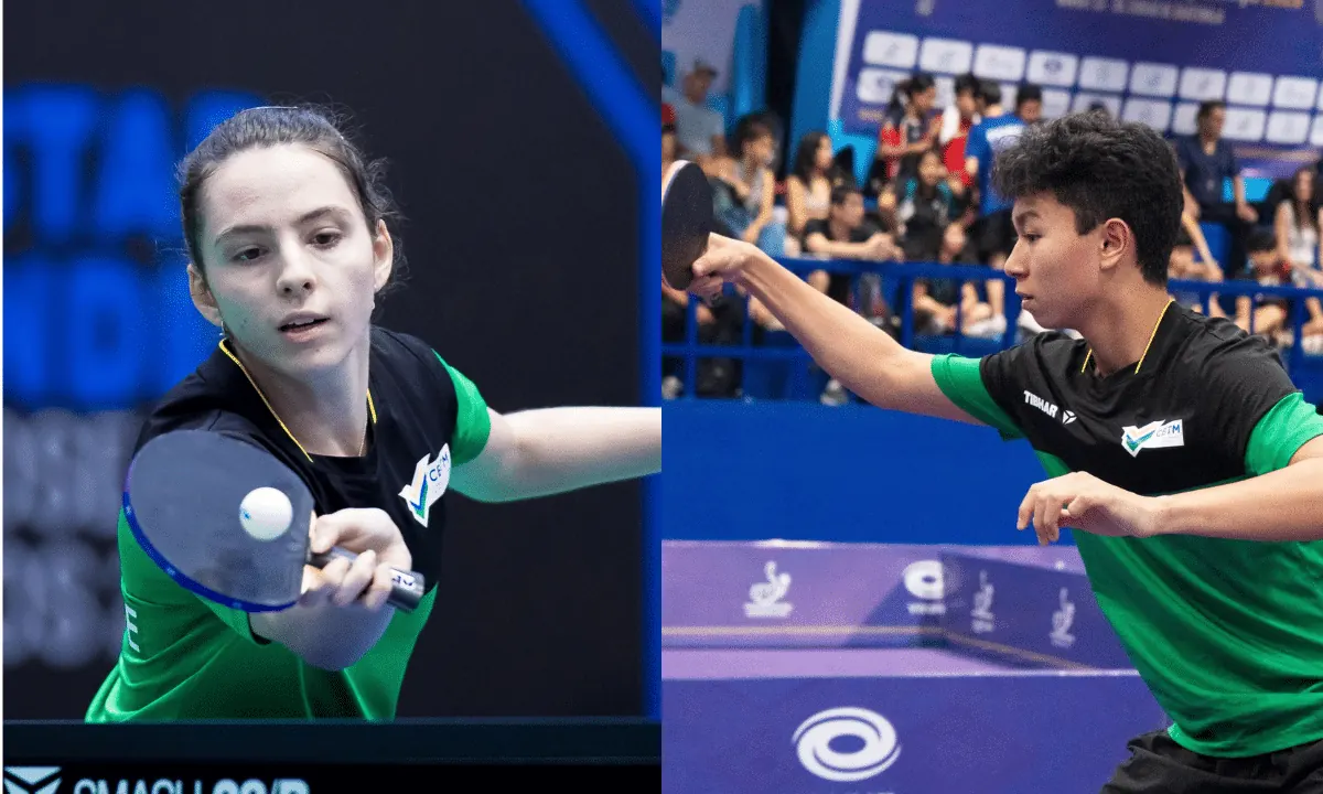 Brasileiros param na semifinal do WTT Youth Contender de Assunção II