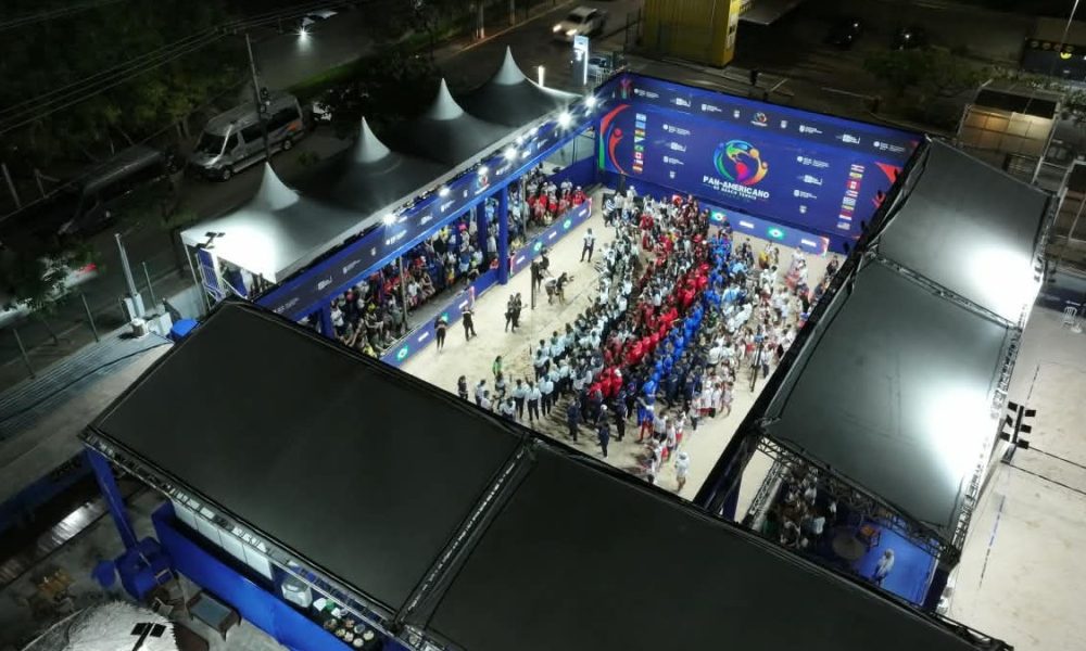 Pan-Americano de Beach Tennis em Cuiabá começa com 97 jogos e Brasil como grande favorito