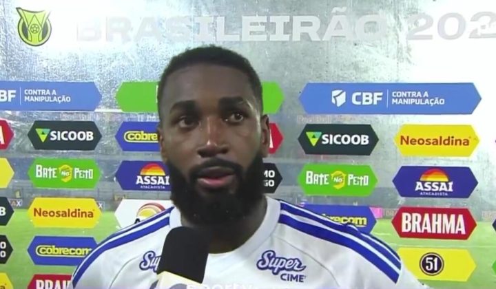 Gerson pede desculpas à torcida após derrota do Cruzeiro para o Bragantino e cobra reação imediata
